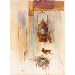 Sumbel Sajid, 22 x 30 inch,  Watercolor on Paper, Cityscape Painting, AC-SUSJ-010